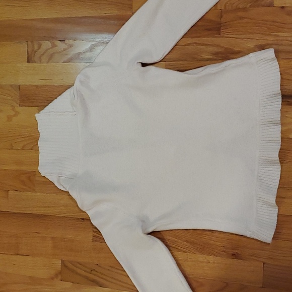 ANN TAYLOR Vintage Merino Wool Open Front Cardigan - Picture 6 of 6